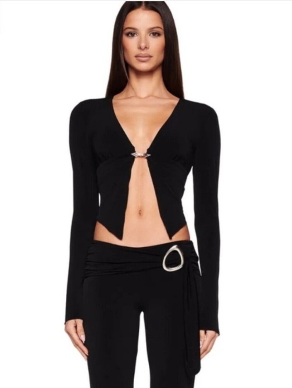 I Am Gia Kamalei Cardigan Shirt Top